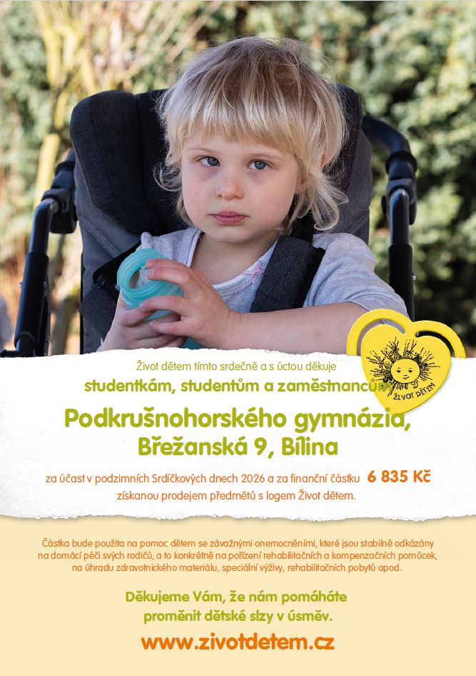 Poděkování