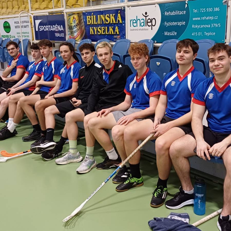 Okresní finále florbalu v Teplicích