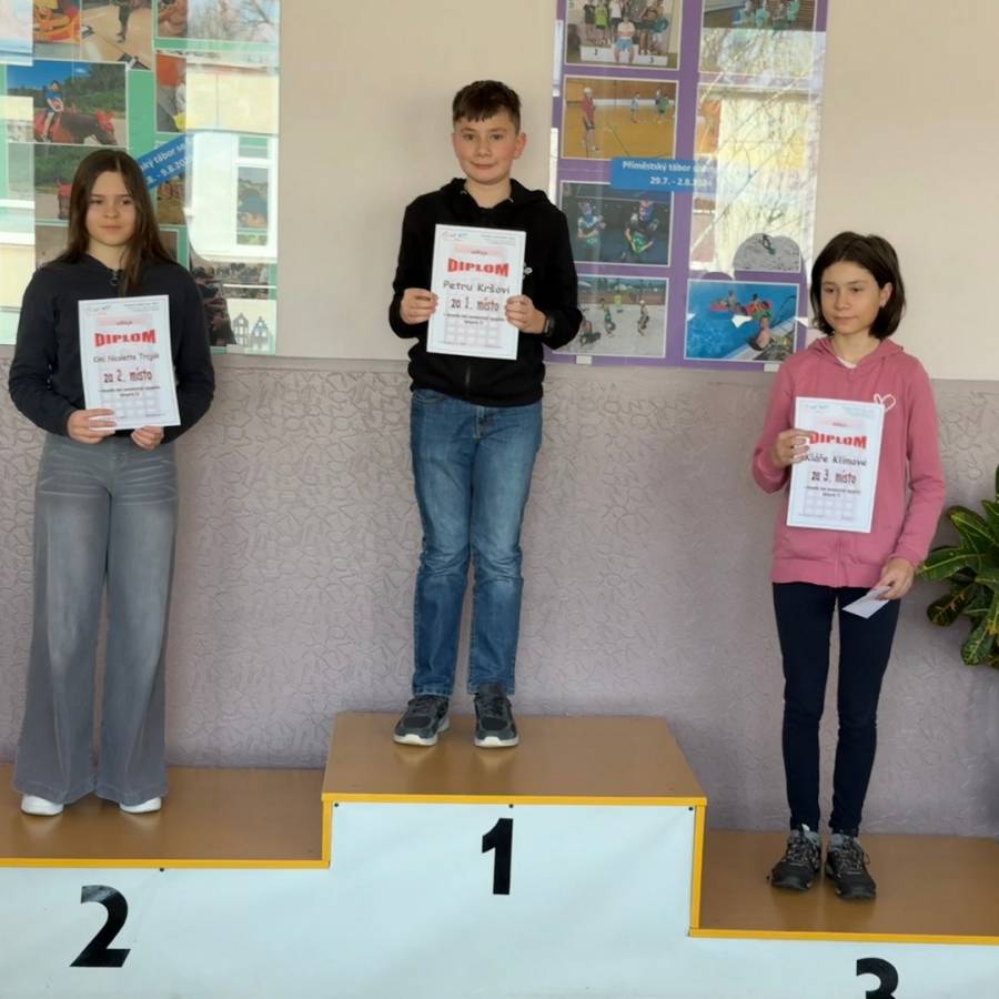 Okresní kolo matematické olympiády 2025