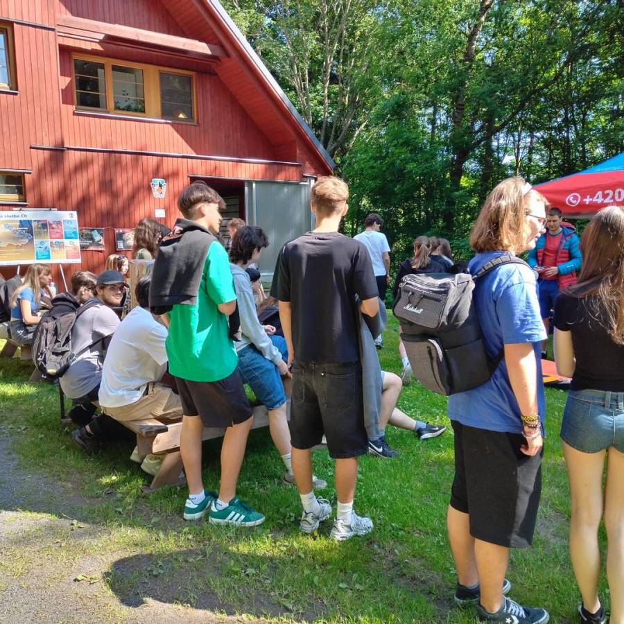 Septima u Horské služby na Klínech