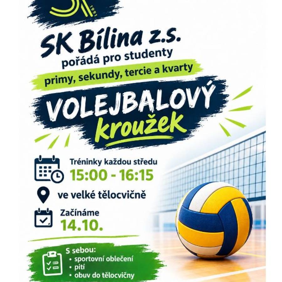Nabídka - volejbalový kroužek